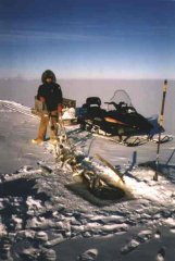 Fishing under ice