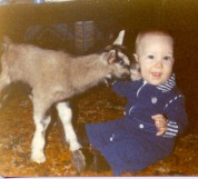 Two kids at Colville Village